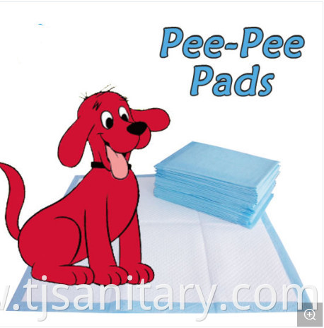 Nonwoven absorbent pet pads